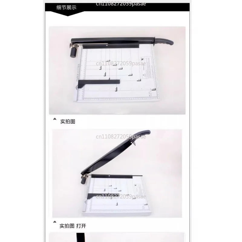 Heavy Duty Guillotine Paper Cutter 15"/18" – 16-20 Sheet Trimmer