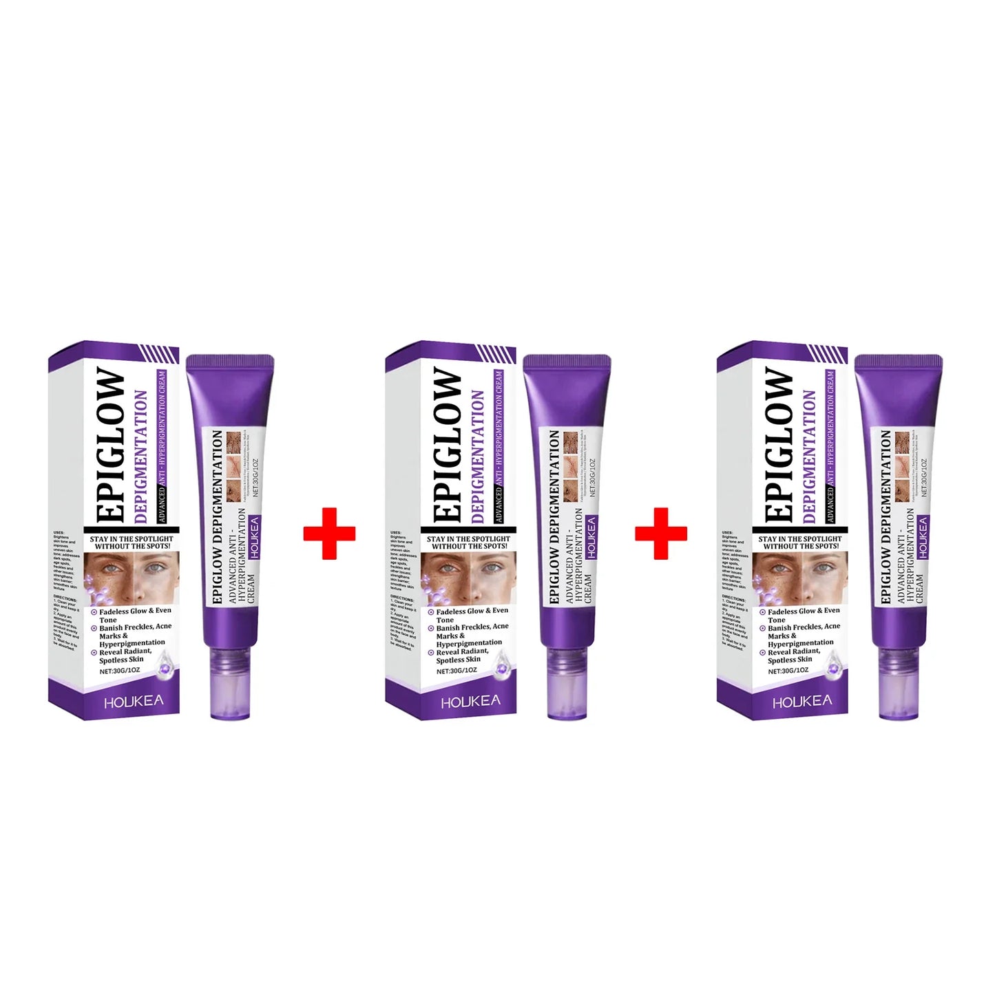 HOUKEA Whitening Freckle Cream – Dark Spots & Melasma
