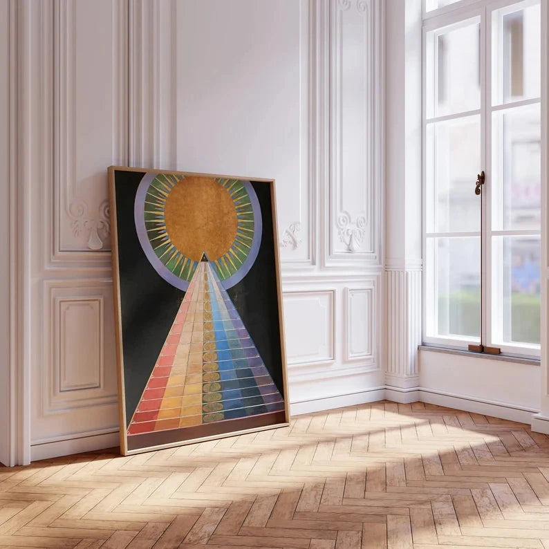 3-Piece Modern Abstract Spiritual Line Canvas Wall Art Print