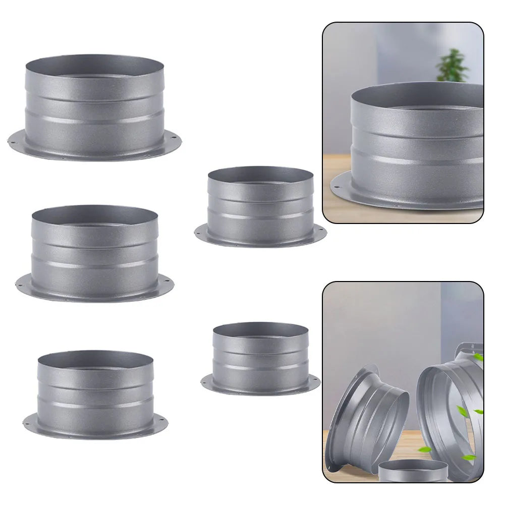 75- Metal Pipe Flange Air Ventilation Hose Connector Kitchen Bathroom