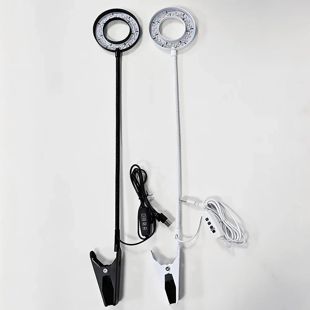 Full Spectrum LED Grow Light Clip-On Dimmable | SHINEKNOT