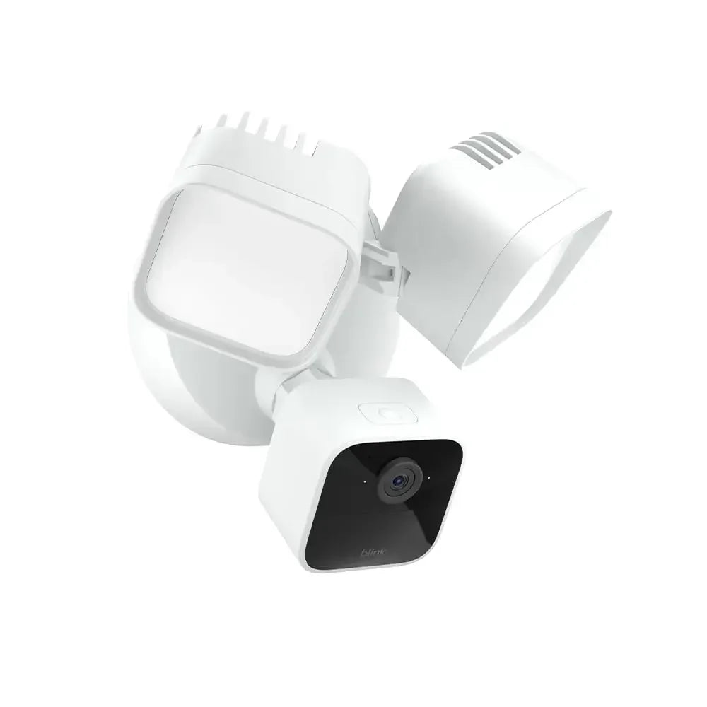 Smart Wired Floodlight Camera with 2600 Lumens, HD Live View, Motion Detection, Siren & Alexa Compatibility Peaceful Pleasures Health and Wellness