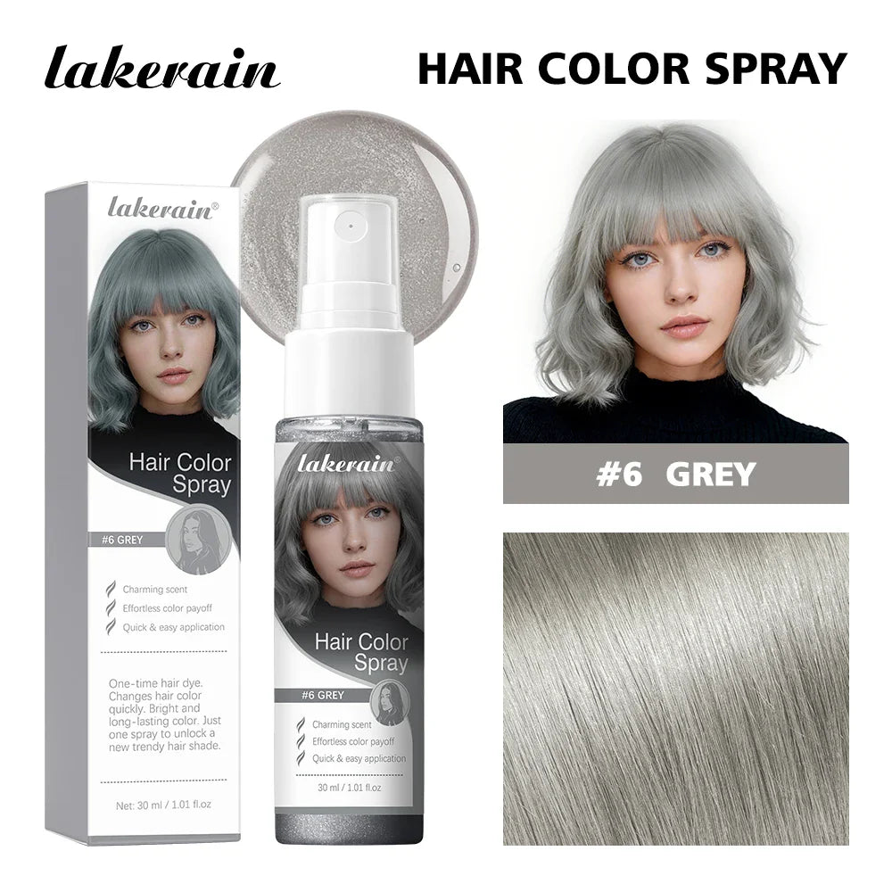 Temporary Hair Color Spray | 8 Colors, Washable, Glitter