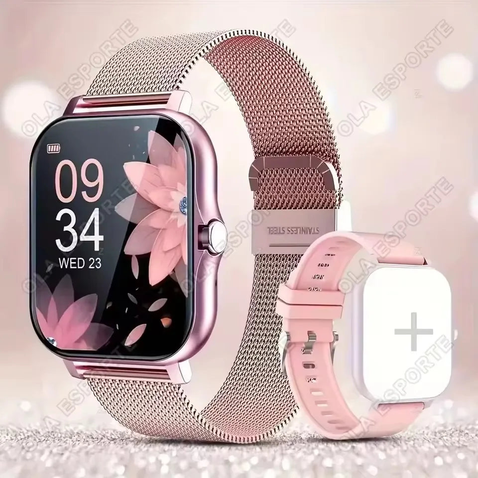 2026 New Bluetooth Call Smart Watch Information Push Men Women Health Monitoring Watch Pedometer IP68 Smartwatch For Android IOS Peaceful Pleasures Health and Wellness