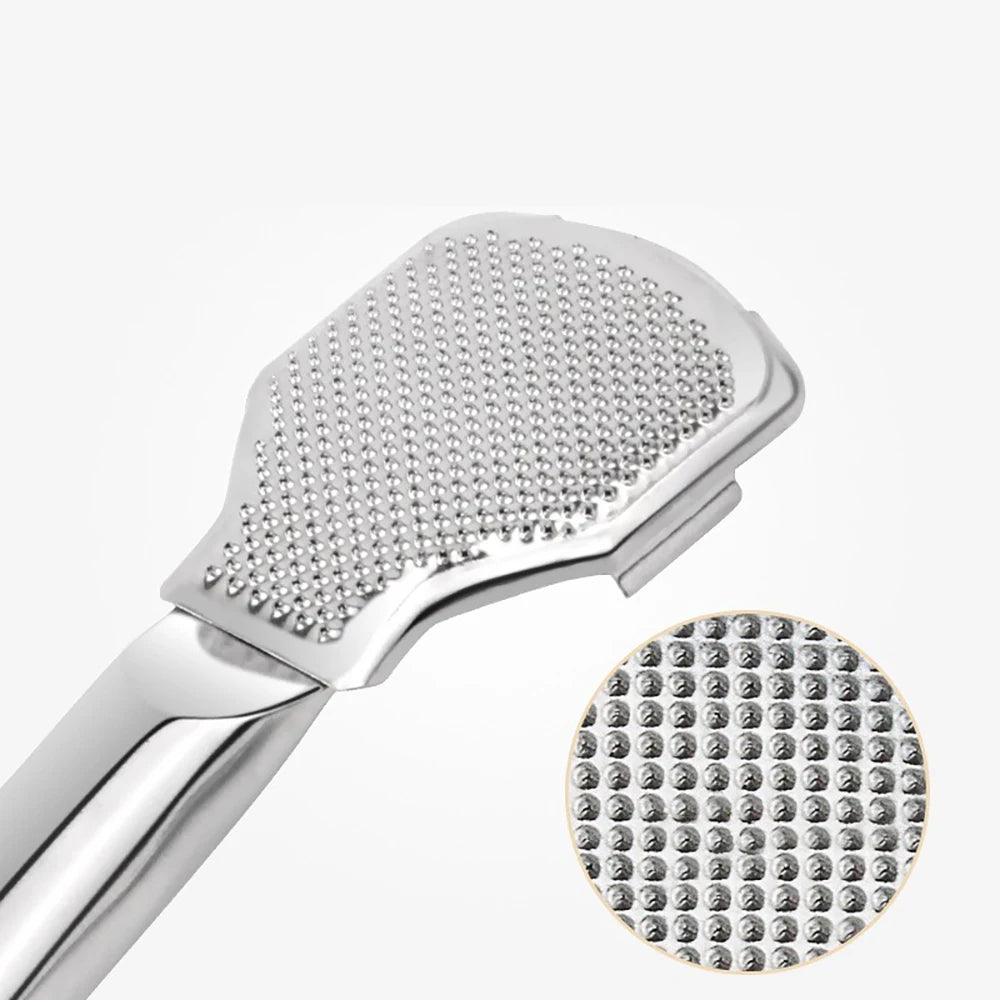 Stainless Steel Foot Scraper – Callus & Dead Skin Remover Kit