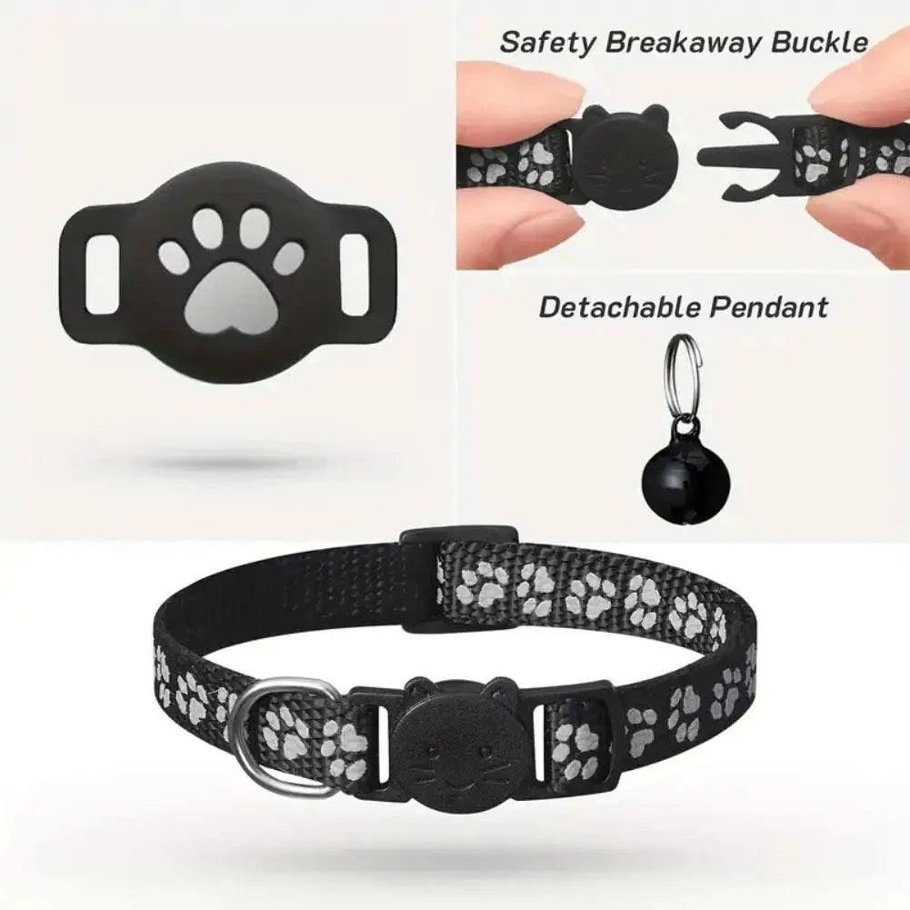 Waterproof Reflective Cat GPS Tracker Collar Anti Lost Pet Location Finder Kitten Tracking Pet Accessories Peaceful Pleasures Health and Wellness