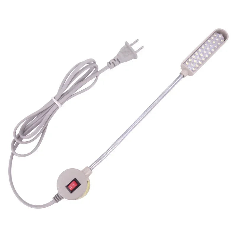 30 LED Gooseneck Sewing Machine Work Light | 360° Flexible