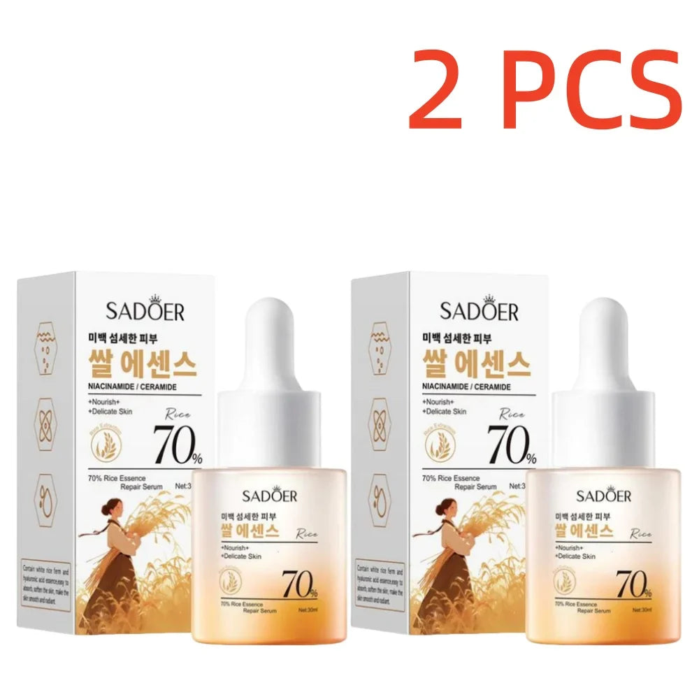SADOER Rice Essence Serum 30ml – Niacinamide & Ceramide
