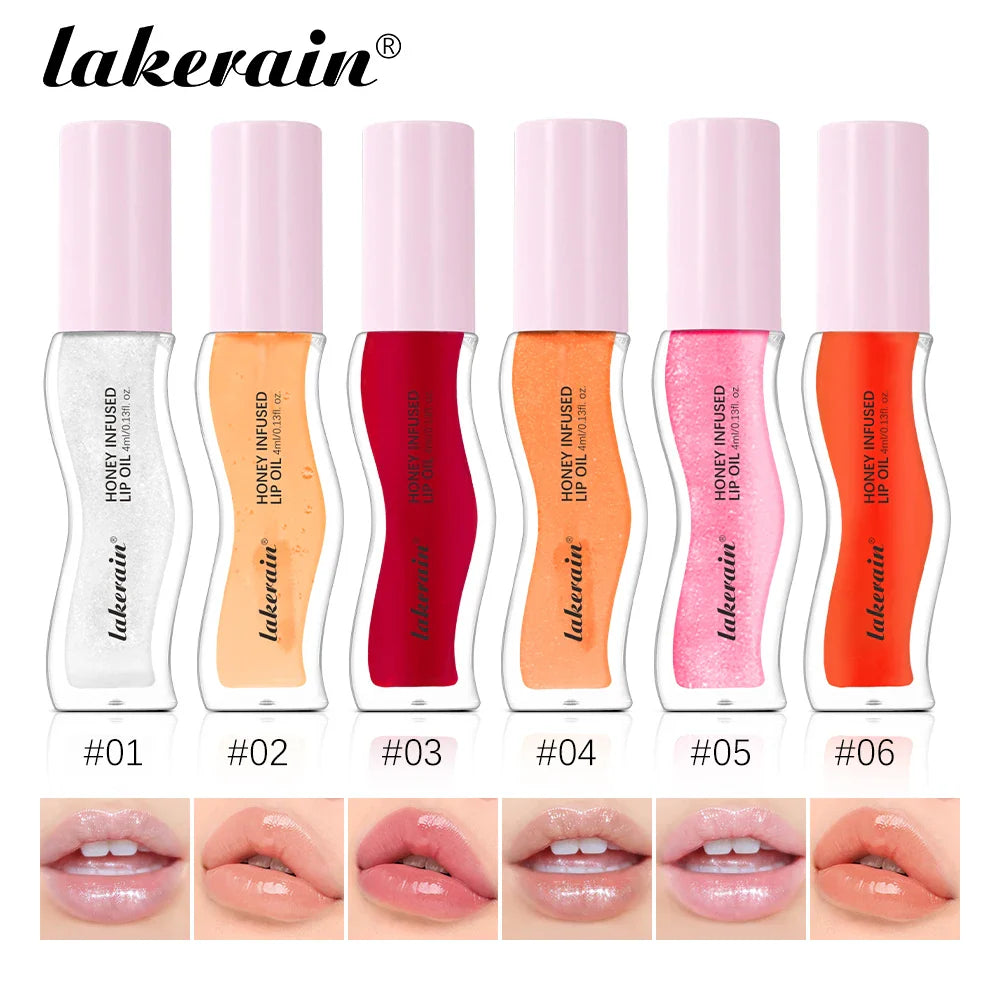 Lakerain Honey Lip Oil – Moisturizing Tinted Gloss | 4ml