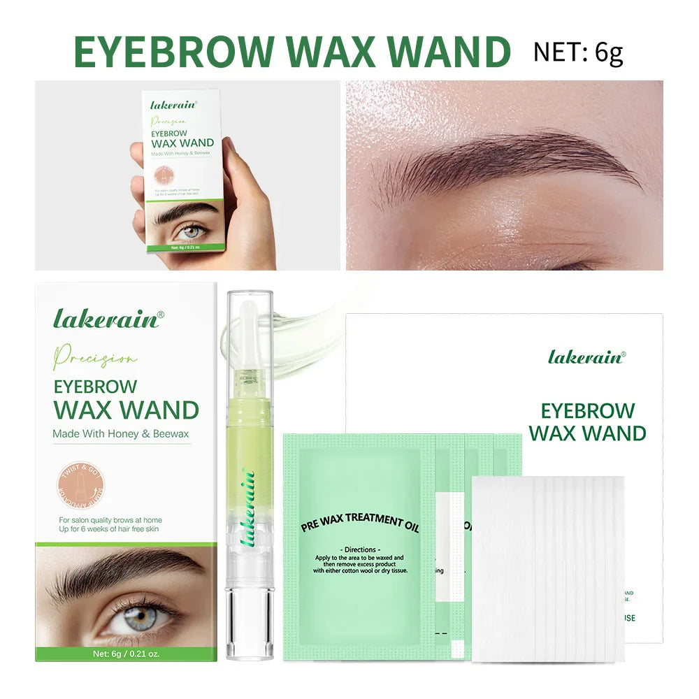 Eyebrow Wax Wand Set – Precision DIY Brow Waxing Kit