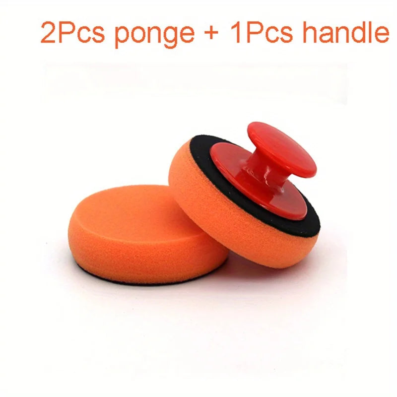 Car Waxing Sponge Waxing Sponge Beauty Seam Hand Waxing Small Sponge Crystal Plating Sponge Peaceful Pleasures Health and Wellness