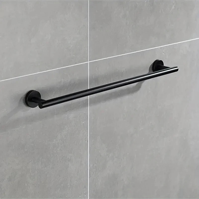 60cm Stainless Steel Wall Mounted Towel Bar with Hook