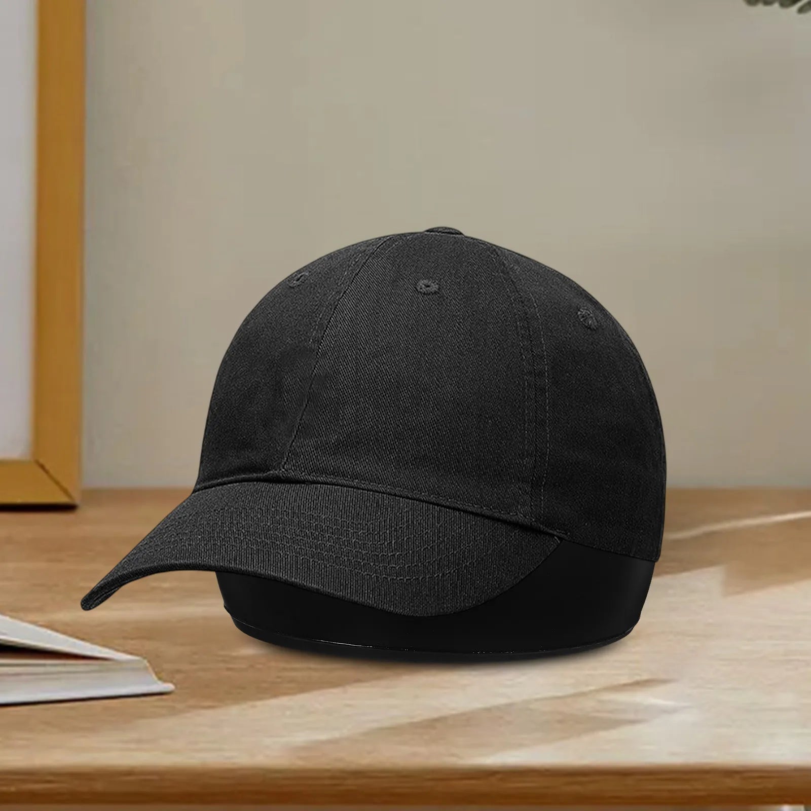 PVC Inflatable Hat Shaper Lightweight Plastic Baseball Cap Inner Support Holder Portable Hat Display Stand Organizer for Travel Peaceful Pleasures Health and Wellness
