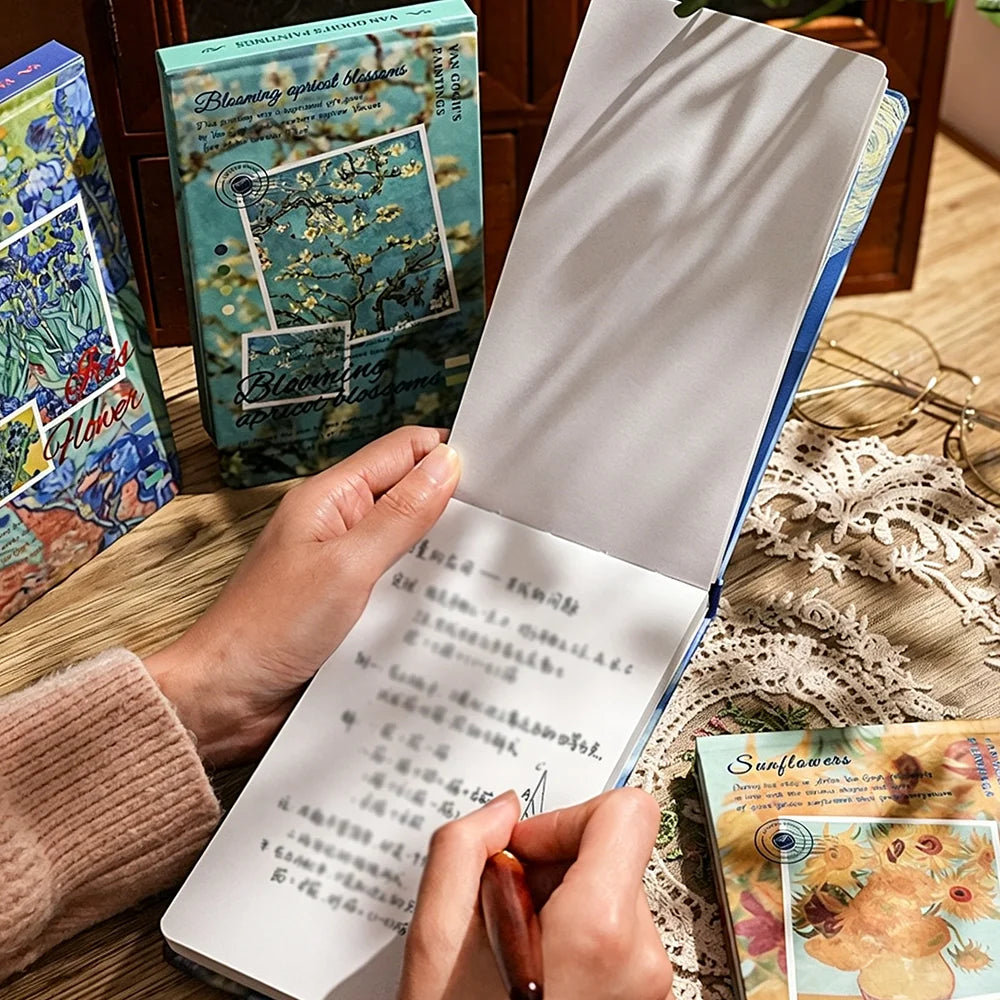 Retro Oil Painting Artistic Three-dimensional Manual Account Cultural