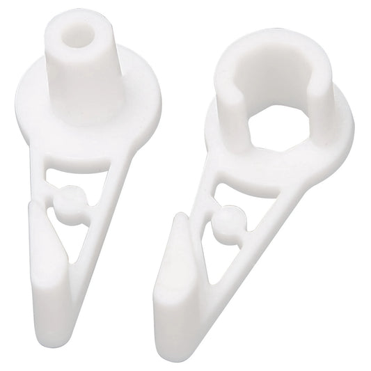 360° Adjustable Plant Bender Training Clips – 60 Pack LST Plant Training Clips Peaceful Pleasures Health and Wellness White