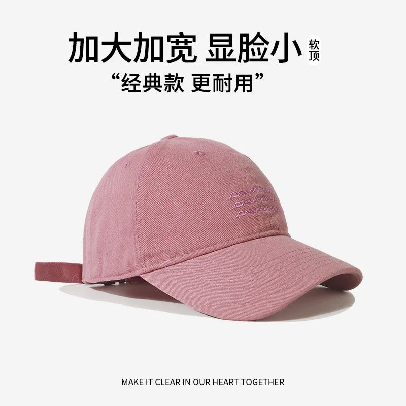 Vintage Washed Baseball Cap | Sun Protection Large Head Size
