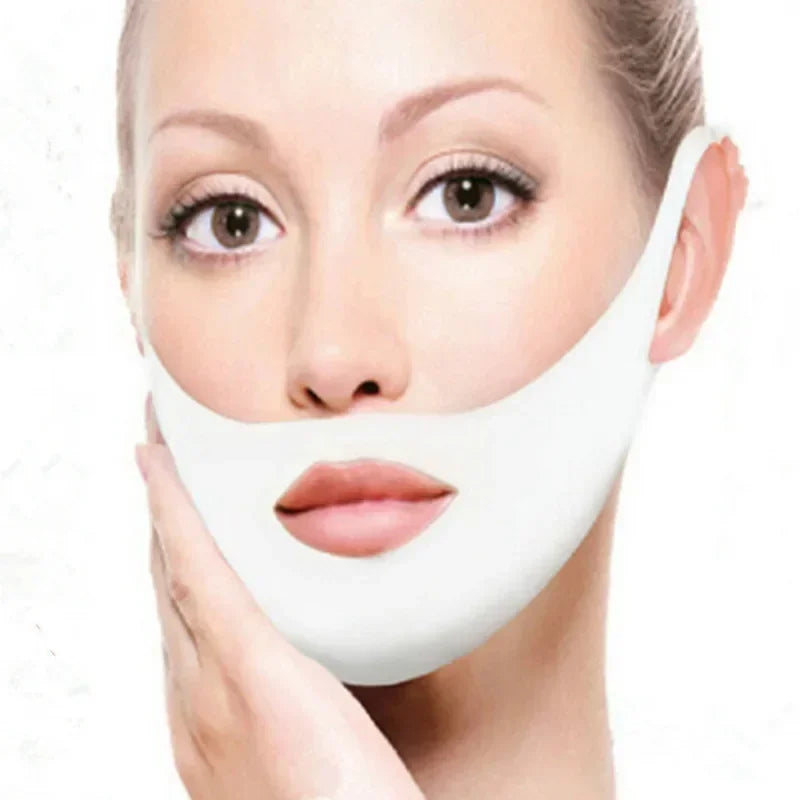 V Shape Face Lifting Bandage Mask – Chin & Cheek Contouring