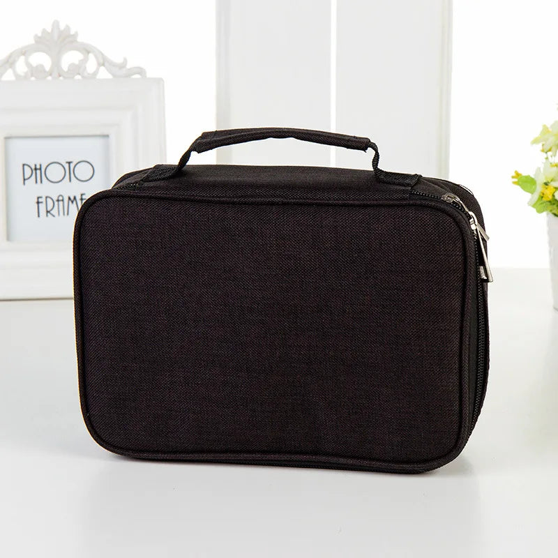 Pencil Case 72 Slots Multifunctional Large Capacity Pouch Zipper