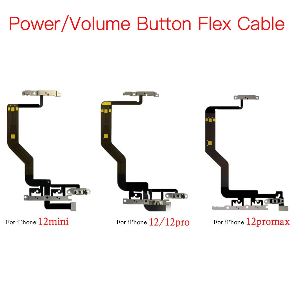 iPhone 12 / Mini / Pro Max Power Volume Flex Cable Replacement