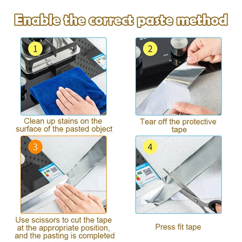 Heavy Duty Aluminum Foil Tape – Heat Resistant & Waterproof