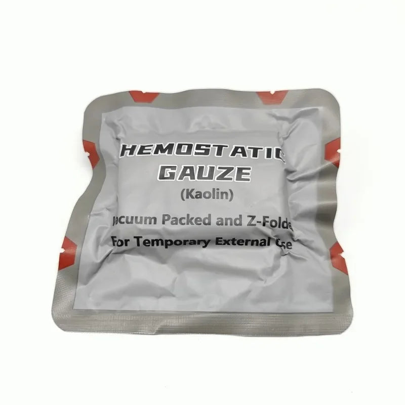 Medical Large Gauze Block Burn Sterile Degreased Gauze Piece Sterilized Gauze Compressed Hemostatic Gauze Bandage Emergency Peaceful Pleasures Health and Wellness