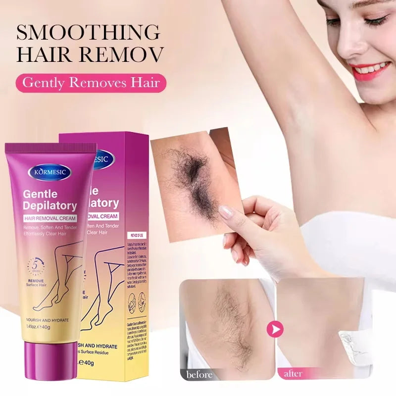 SADOER Hair Removal Cream & Growth Inhibitor – Body & Face