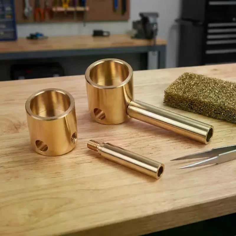 Mini Brass Solder Dip Pot – Wire Tinning Furnace Tool