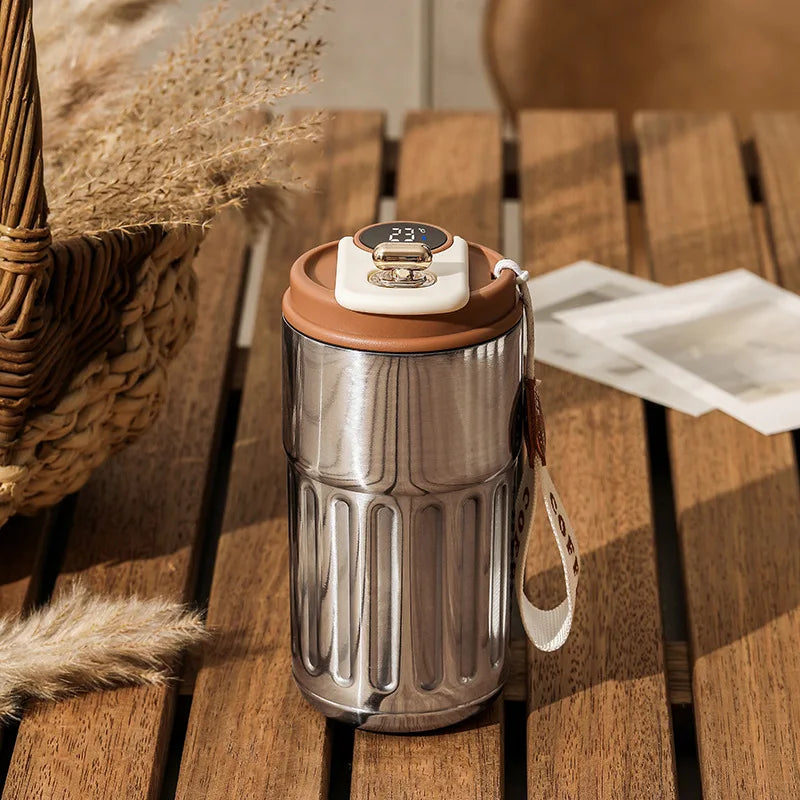 Smart Temperature Display Thermal Mug 450ml | 316 Steel Vacuum