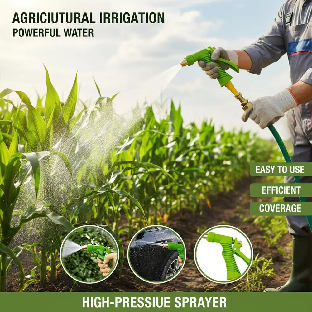 Adjustable Garden Water Sprayer Nozzle – Car Wash & Watering
