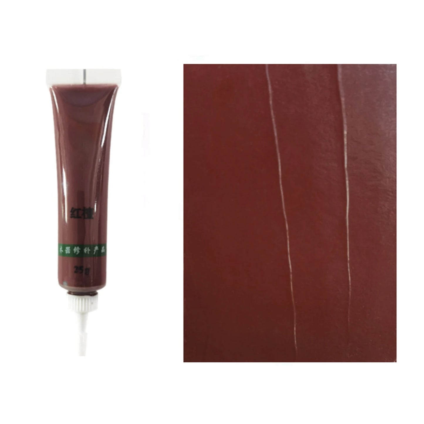 25g Wood Furniture Repair Fillers,Repairing Paste For Furniture,Hardwood Floor Repairing Kit,Floor Discoloration Repairing Paste Peaceful Pleasures Health and Wellness Red Sandalwood