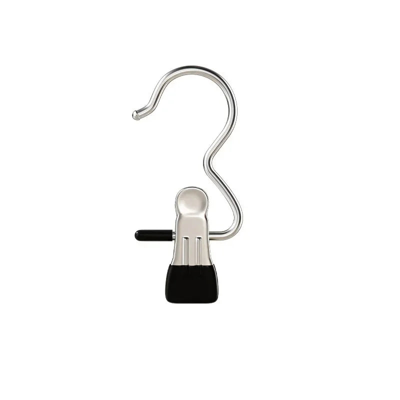 Stainless Steel Anti-Slip Clothes Hangers & Sock Clips