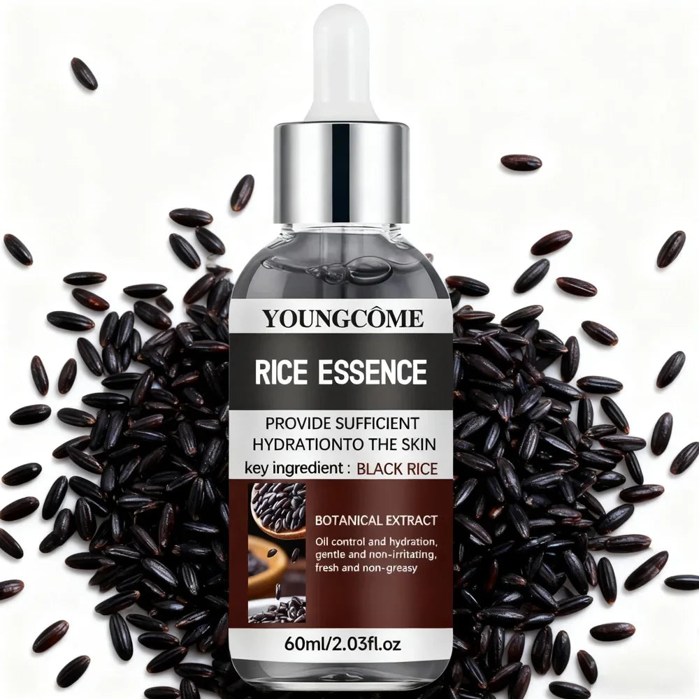 YOUNGCOME Black Rice Serum – Hyaluronic Acid & Pore Refining
