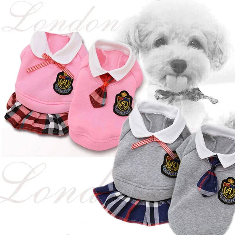 Matching Cotton Dog Shirts for Small & Medium Dogs | Couple Outfit