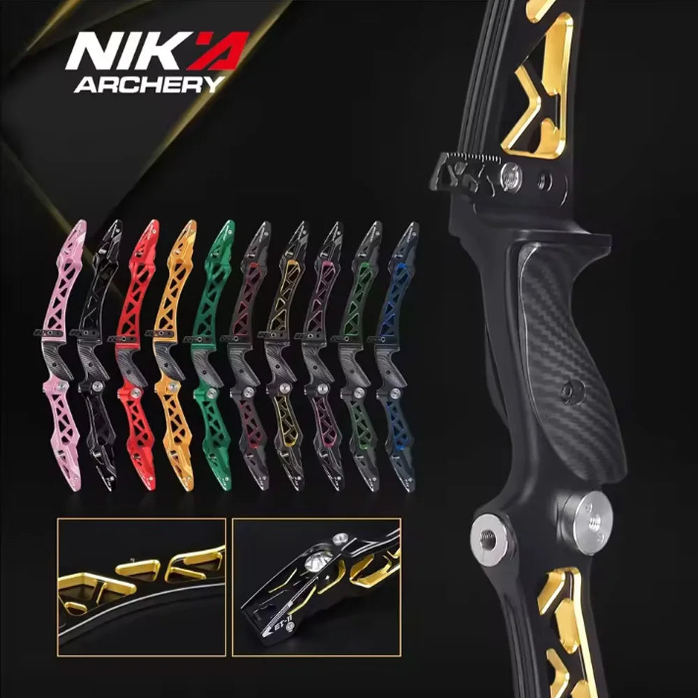 NIKA ET-11 Archery 25 Recurve Bow Riser ILF Right Left Hand