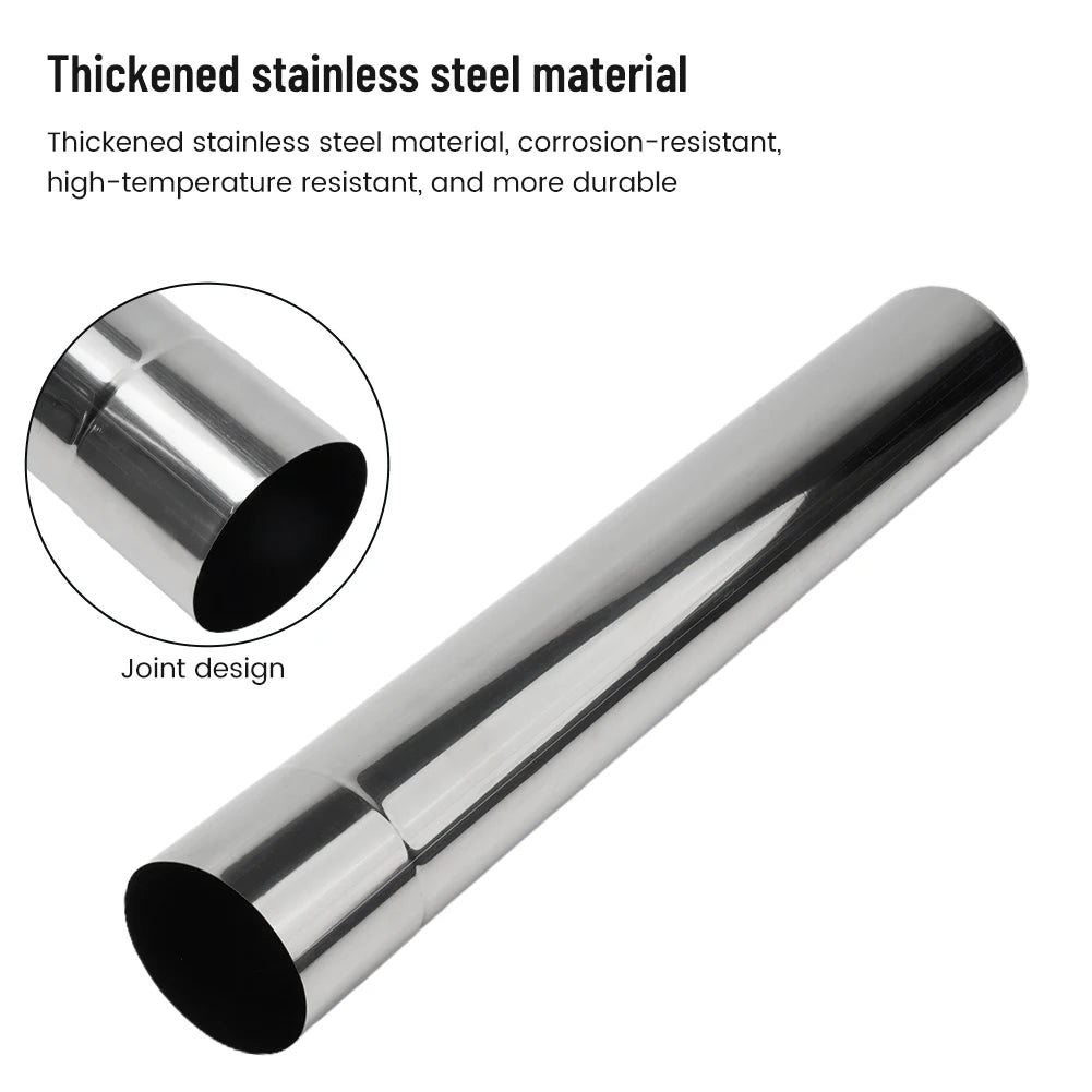 Stainless Steel Chimney Straight Exhaust Pipe Stove Boiler Flue Liner