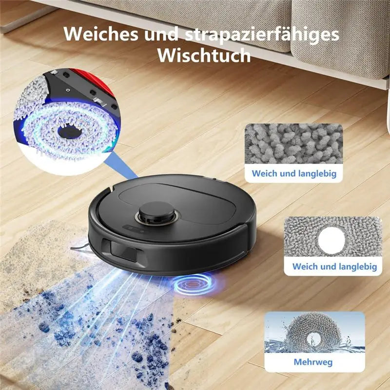 A36T-Accessories Compatible With Roborock Q Revo Rbot Vacuum Cleaner, Roller Brushes,HEPA Filters, Dust Bags,Side Brushes Peaceful Pleasures Health and Wellness