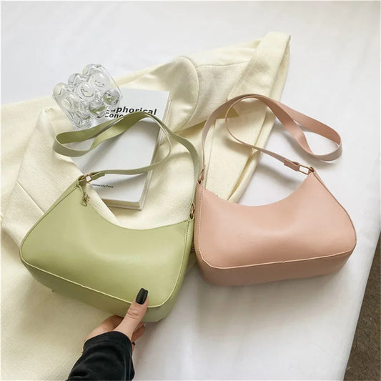 Women's Retro PU Leather Shoulder Bag | Minaudiere Crossbody Shoulder Handbag Peaceful Pleasures Health and Wellness