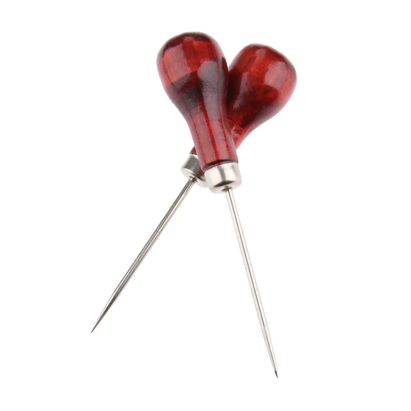 5-Pack Sewing Awl Set – Wood & Metal Leather Hole Punch Tool