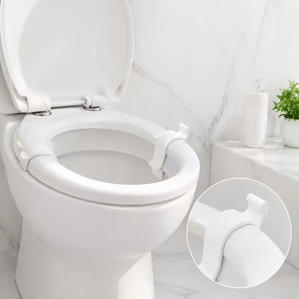 2-Pack Toilet Seat Stabilizer – Non-Slip Alignment Fix