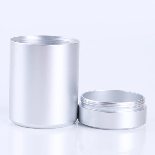 Mini Metal Box Tea Can Small Travel Portable Container Jar Sugar Coffee Caddy Organizer Household Storage Supplies Peaceful Pleasures Health and Wellness