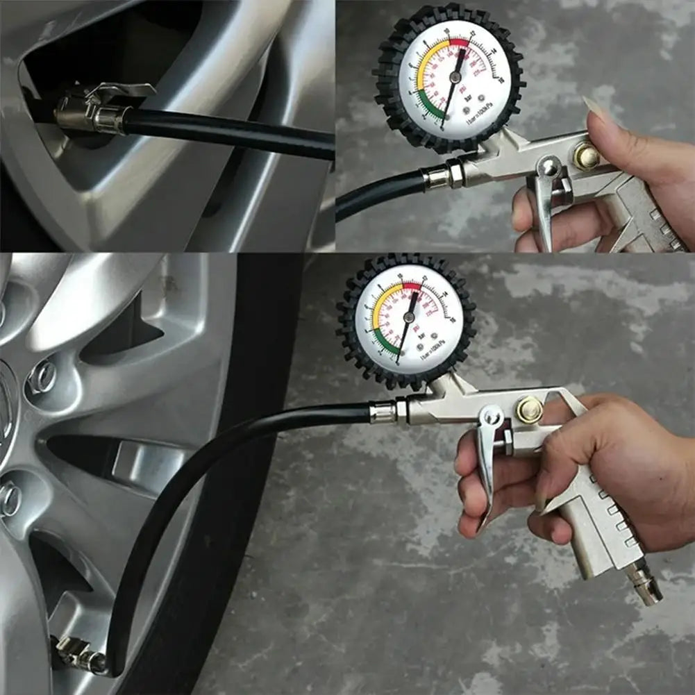 Auto Tire Pressure Gauge for Car and SUV Inflation Peaceful Pleasures Health and Wellness