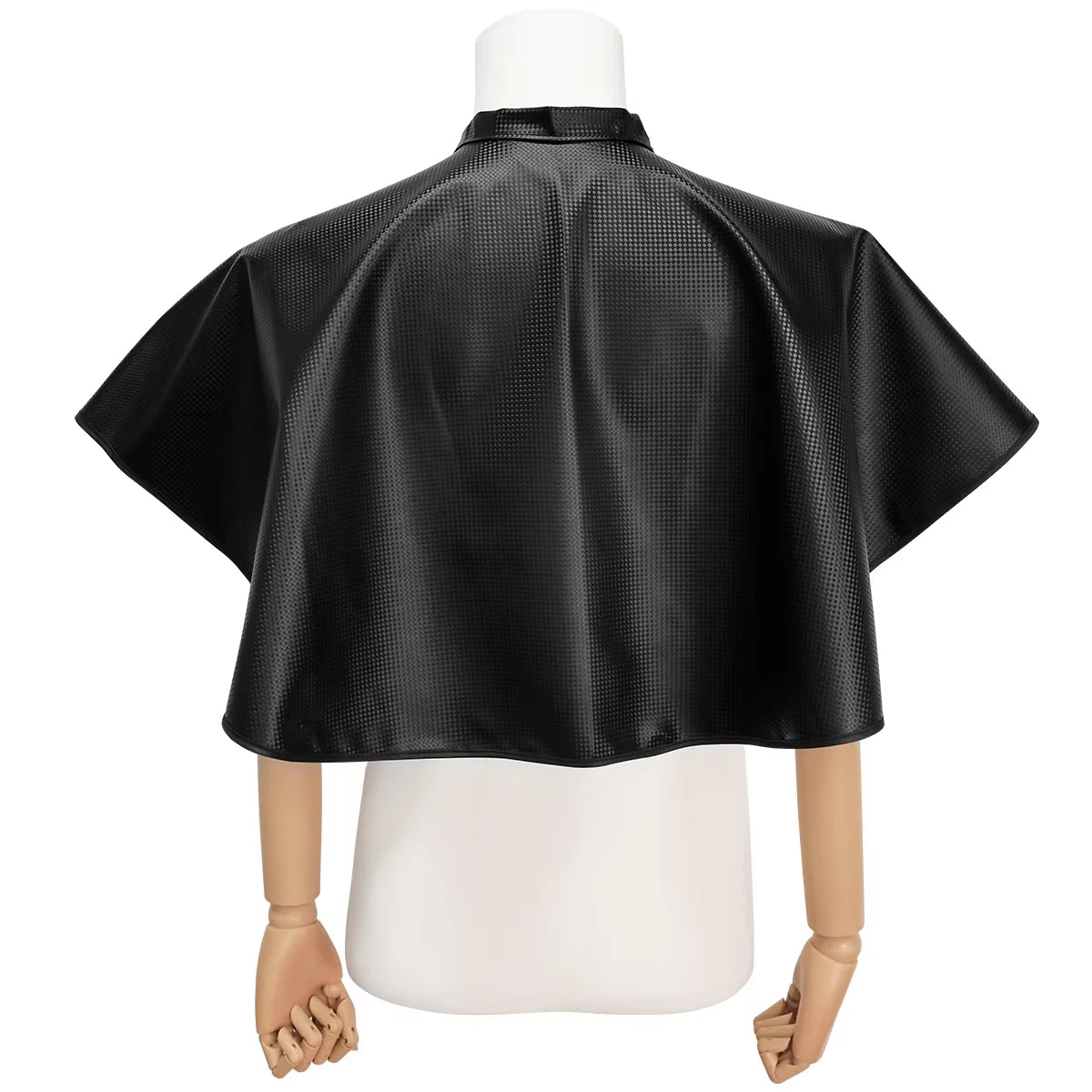 Salon Hair Coloring Cape Barber Waterproof Hairdressing Dyed Shawl Non-stick Hair Apron Pro Barbershop Styling Dye Tool Supplies Peaceful Pleasures Health and Wellness black