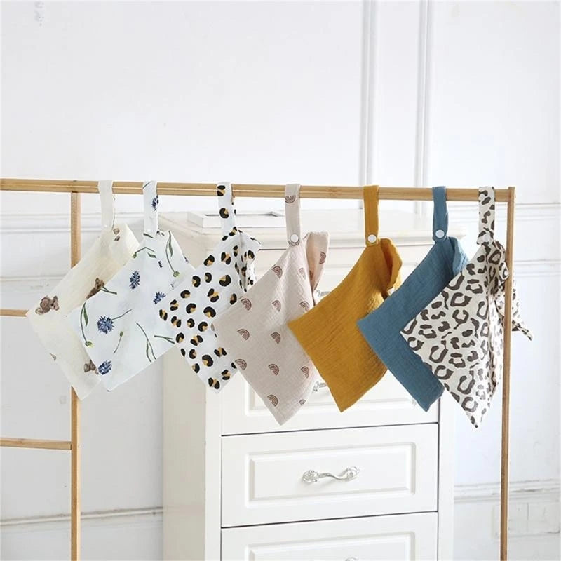 Cotton Baby Diaper Bag – Stroller Organizer & Nappy Pouch
