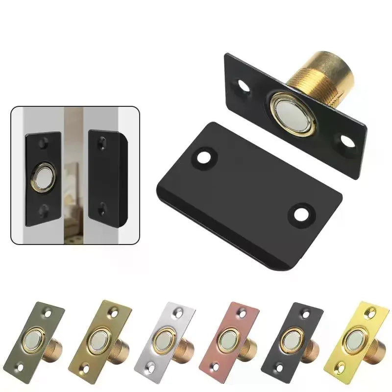 Invisible Magnetic Door Catch – Adjustable Strong Door Stopper Magnetic Door Catch Peaceful Pleasures Health and Wellness