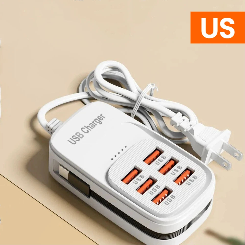 Desktop Power Strip 6 USB-A & 3 USB-C PD Fast Charging Hub
