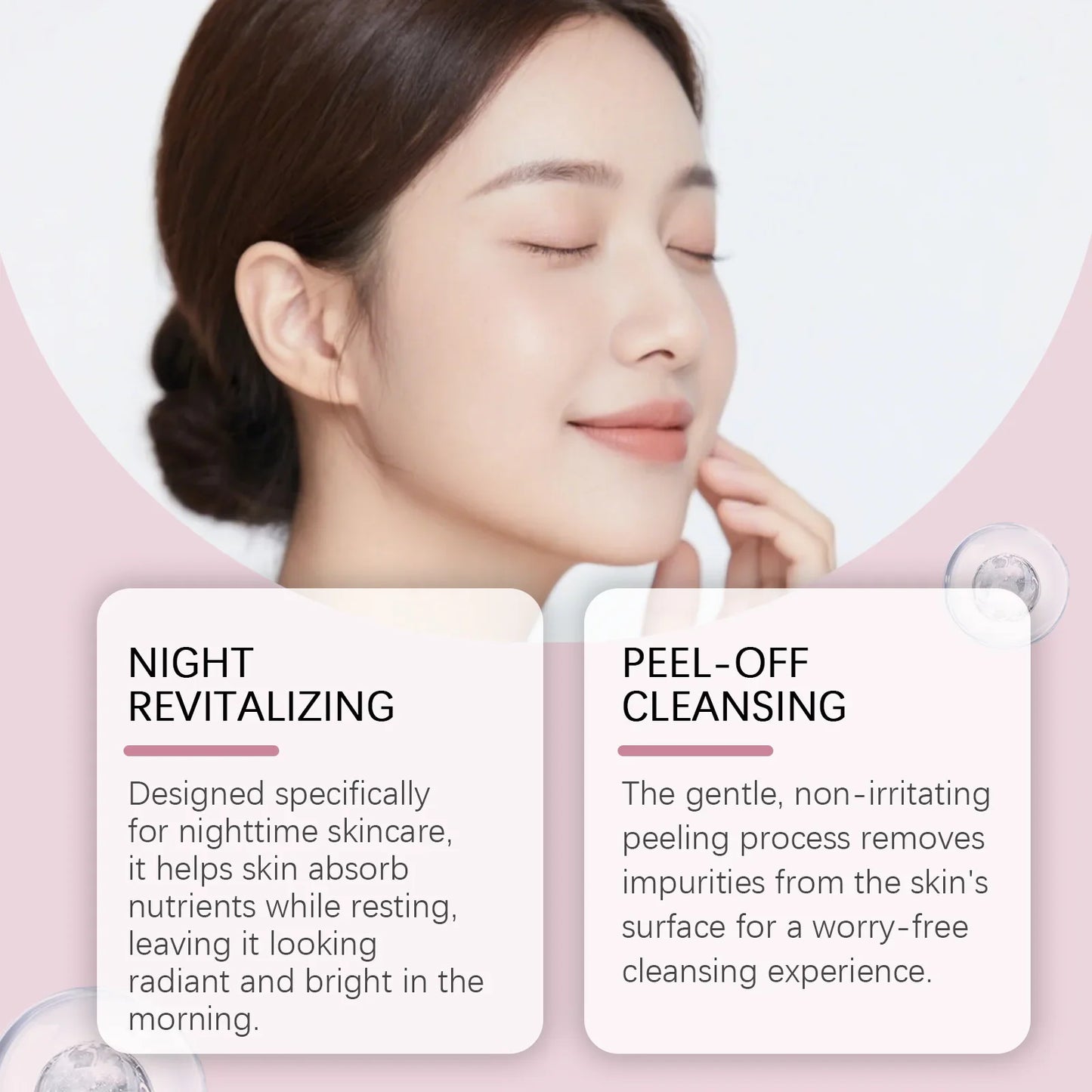 Viareline Collagen Night Peel Off Mask – Deep Hydrating 75g