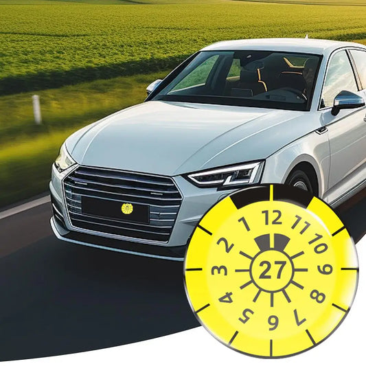 German License Plate 3D Gel Dome Car Sticker – 4pcs Decal Car Gel Dome Sticker Oasis Select