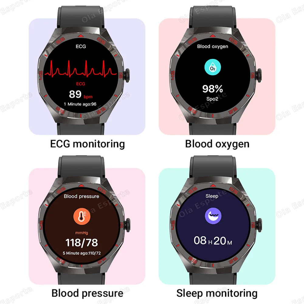 Ola Esporte 2025 Smart Watch – Bluetooth Call, Heart Rate & Fitness