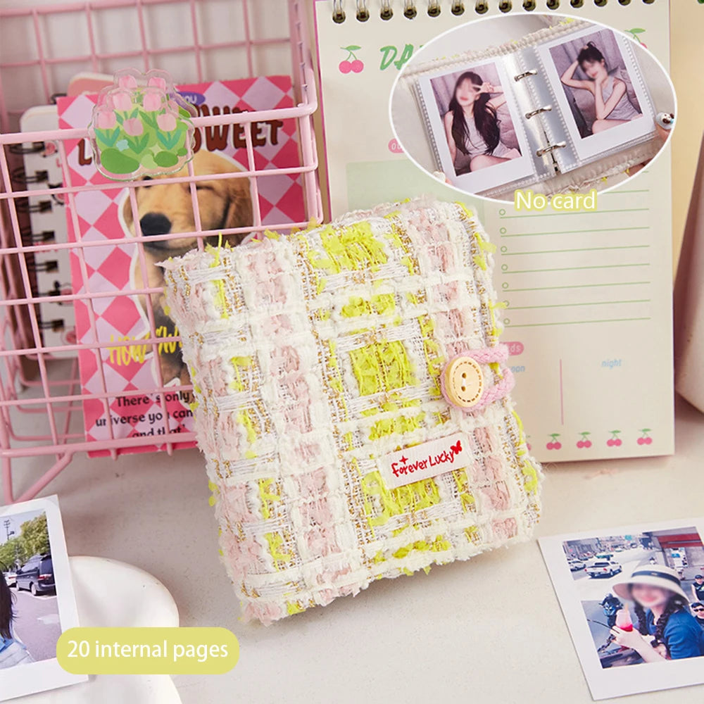 Princess Card Album 3-inch One Palace Grid 20 Inner Pages Beauty Love