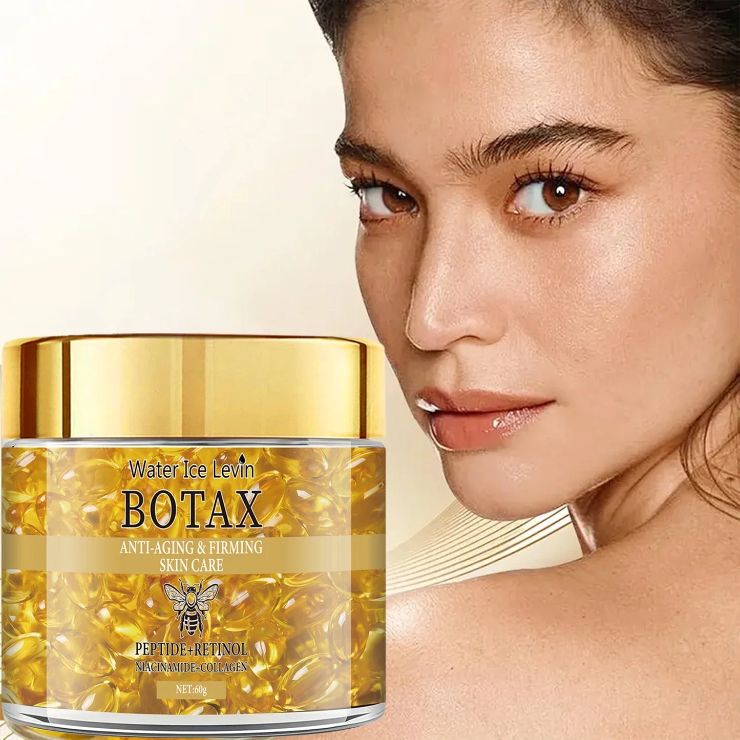 Retinol Firming Cream – Collagen, Peptides & Hyaluronic Acid